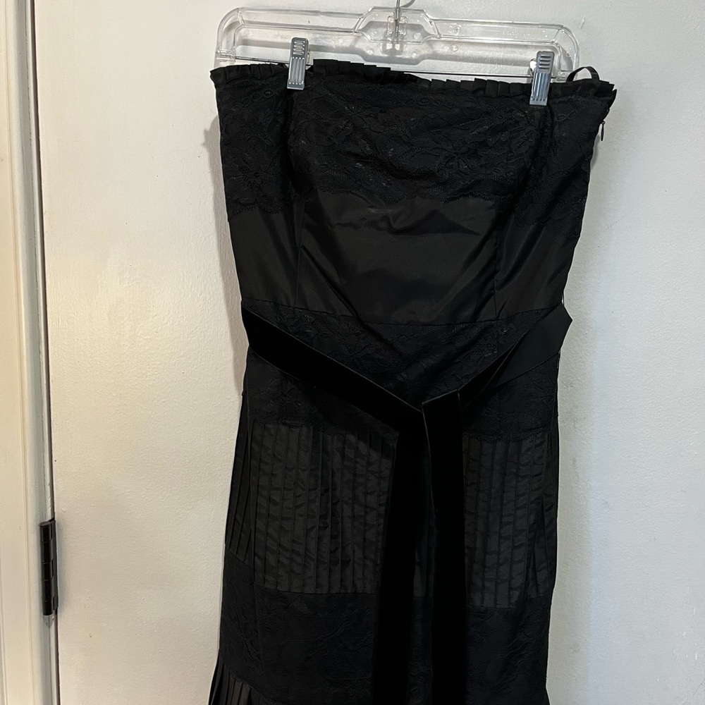 Black strapless Banana Republic dress size 4